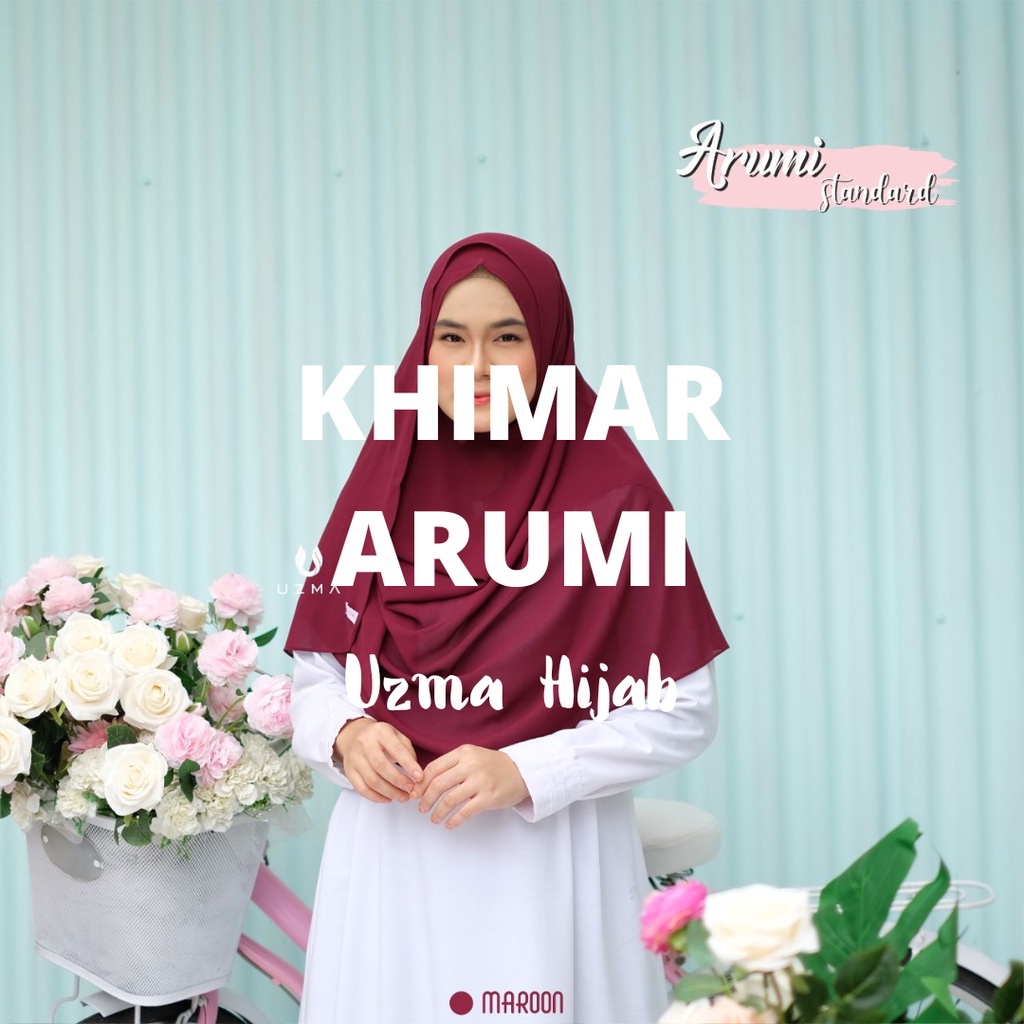 KHIMAR ARUMY STD BY UZMA HIJAB | PASTAN | KHIMAR INSTAN