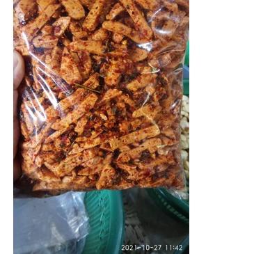 

GRATIS ONGKIR✅Basreng pedas daun jeruk 1kg|RA6