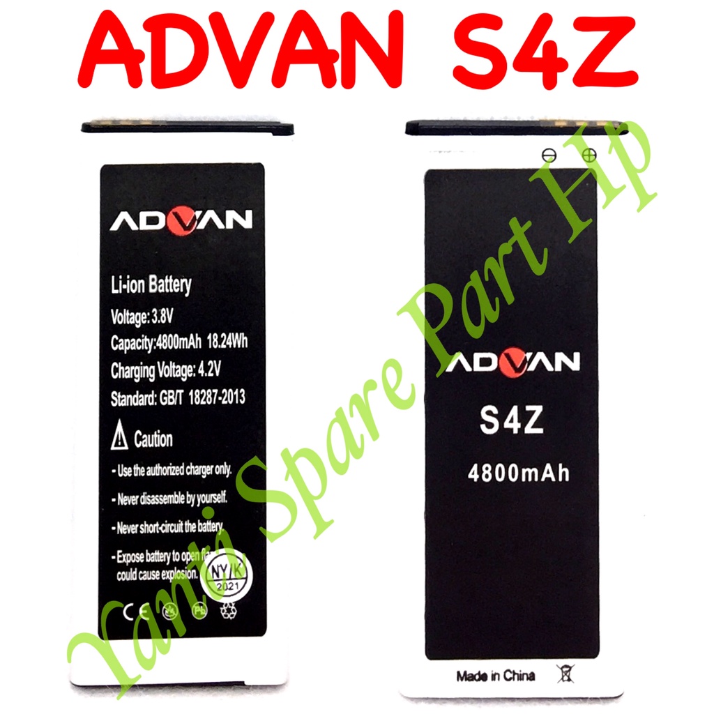 Baterai Advan I4D S4Z BP-40CT BP-40DT Original New