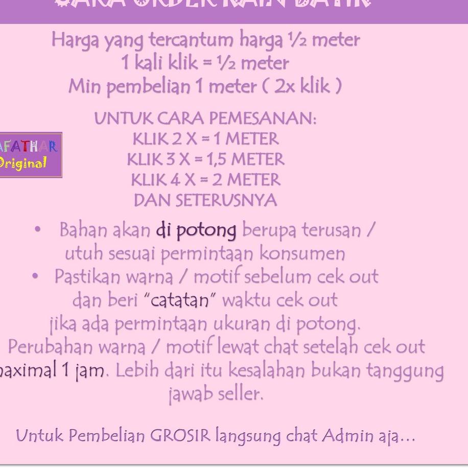 ➤Modern BATIK KAIN BATIK METERAN BAHAN BATIK METERAN BATIK WANITA SERAGAM BATIK KELUARGA BAHAN BAJU 