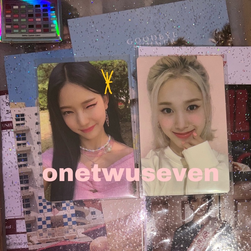 stayc isa photocard pc wink (cek condi di slide2) pair appmus J