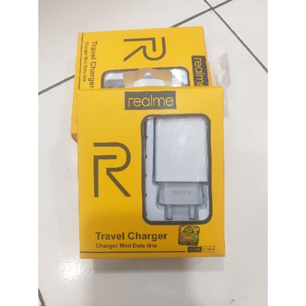 Charger Original Realme R Travel Charger Mini Data Line Original Genuine Model TM-21 TB