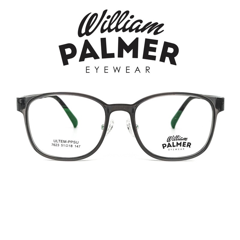 William Palmer Kacamata Pria Wanita Ultem 7623 C5 Grey