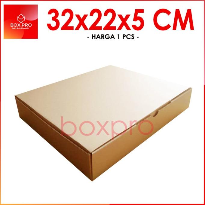 

Kardus uk 32x22x5 cm (ECER) Die Cut Box Kotak Packing Aksesoris