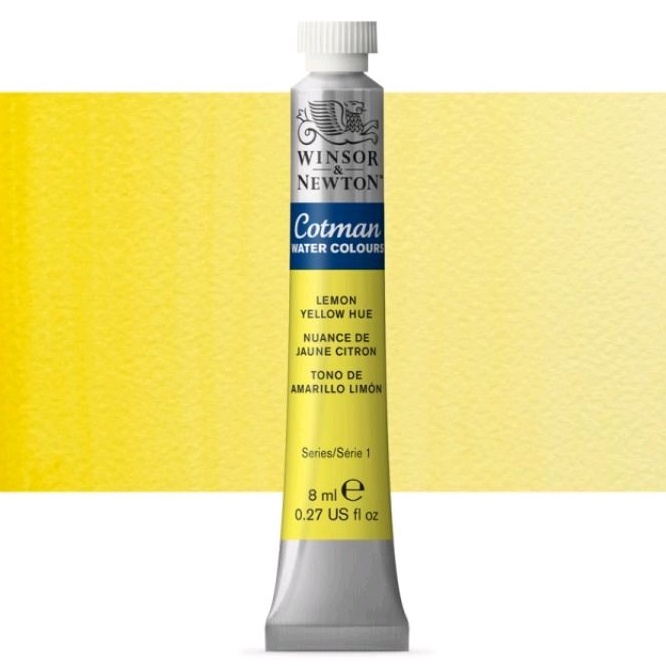 

COTMAN WATERCOLOUR 8 ML LEMON YELLOW HUE WINSOR & NEWTON