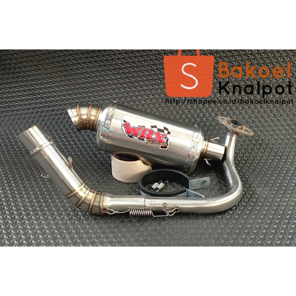 WRX SELINCER KNALPOT RACING INLET 38MM VARIO110 / VARIO125 / VARIO150 / BEAT KARBU / BEAT STRRET / SCOOPY NEW / SCOOPY OLD / GENIO / FINO / LEXI / FREEGO / XEON FI / AEROX OLD / AEROX CONNECTED / NMAX NEW / NMAX OLD / PCX150