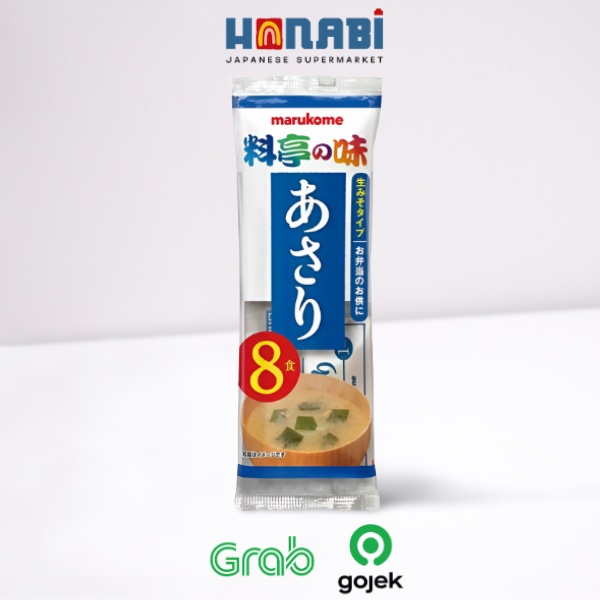 

Marukome Mana Misoshiru Ryotei No Aji Asari 152g - Instant Miso Made In Japan
