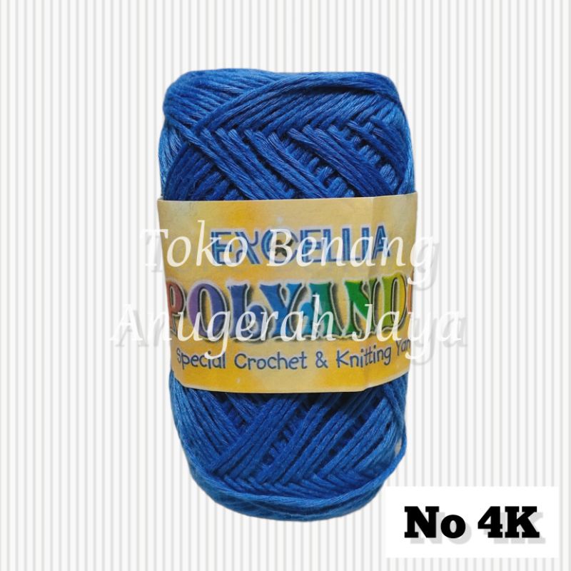Benang Rajut Polyando No 4K