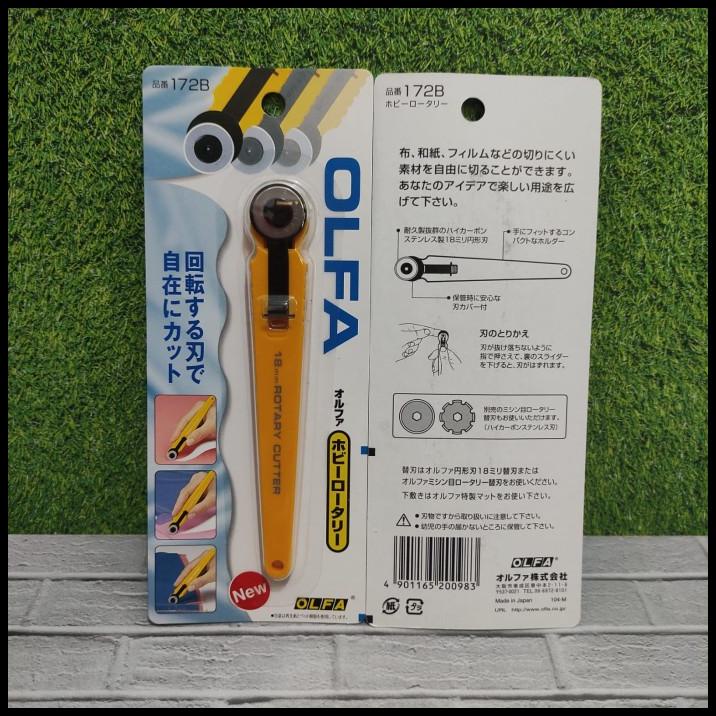 

Olfa Pisau Pemotong 18Mm Rotary Cutter Rty-4