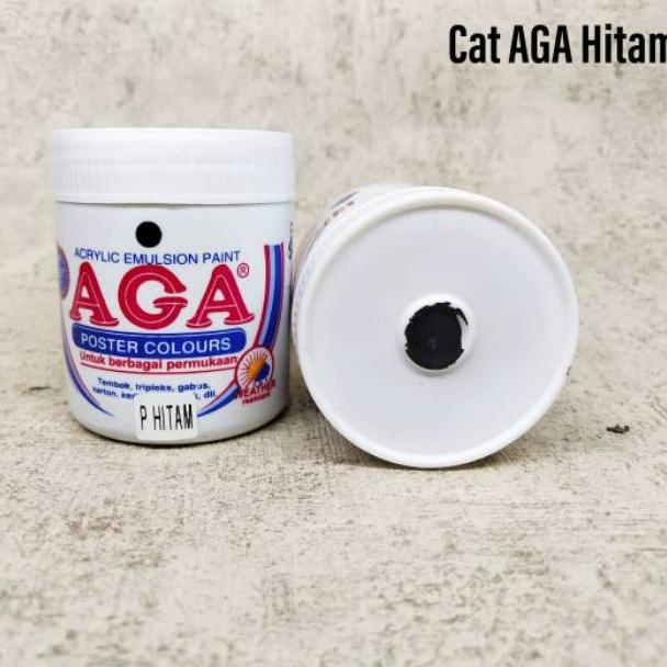 

[H-T6T-✪] CAT AGA / CAT ACRYLIC (WARNA HITAM / PUTIH)_kekinian