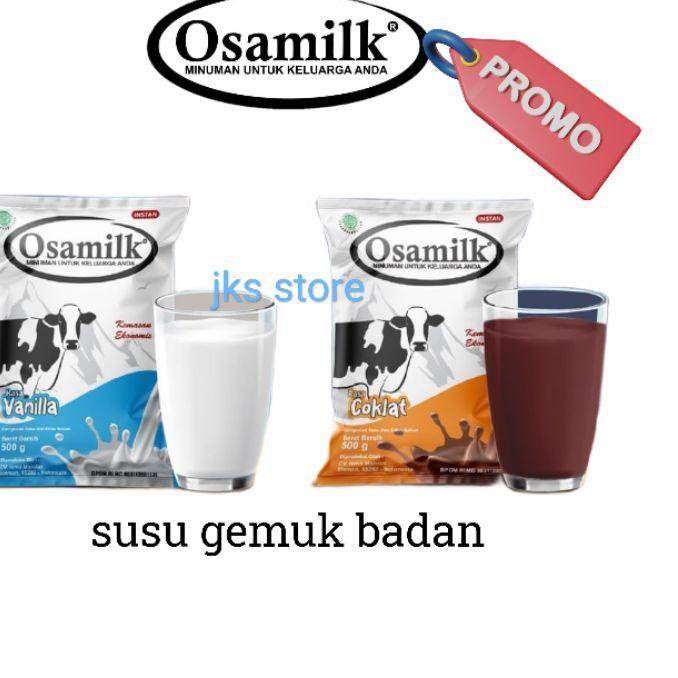 

Barang Baru GROSIR OSAMILK 500gr SUSU GEMUK BADAN SEHAT`