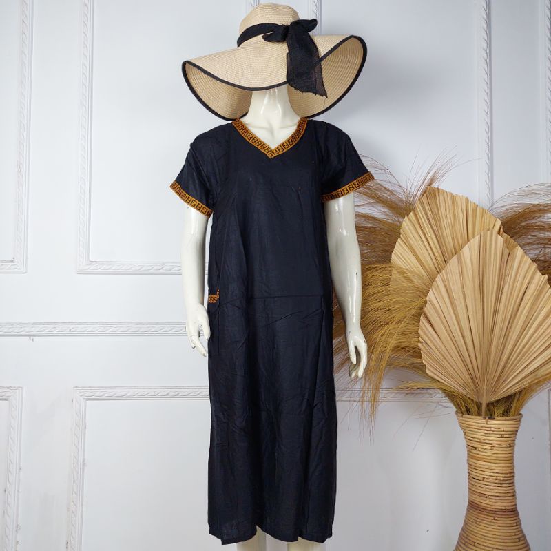 Daster Payung Renda Polos [] Daster Ibu Hamil Kekinian Polos [] Daster Rayon Polos [] Daster Renda P