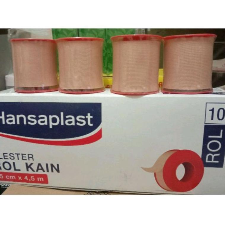 D(4Y♥☞) Hansaplast Roll Kain Jumbo ( 5cm x 4,5cm ) super keren