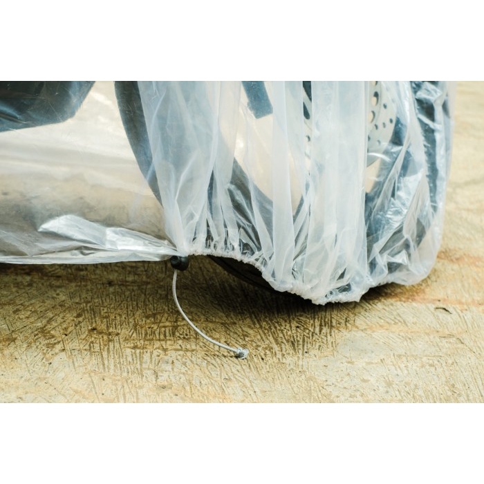 COVER MOTOR TRANSPARAN BENING - SARUNG MOTOR NMAX VARIO VESPA ASTREA