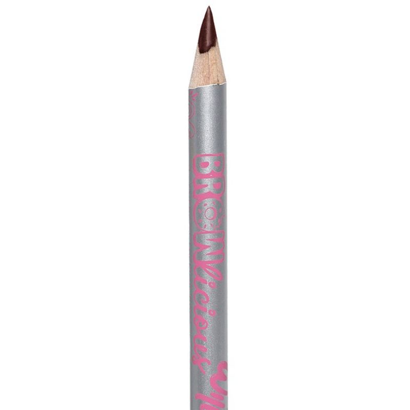 MARSHWILLOW Pensil Alis Browlicious EyeBrow Pencil Dark Brown