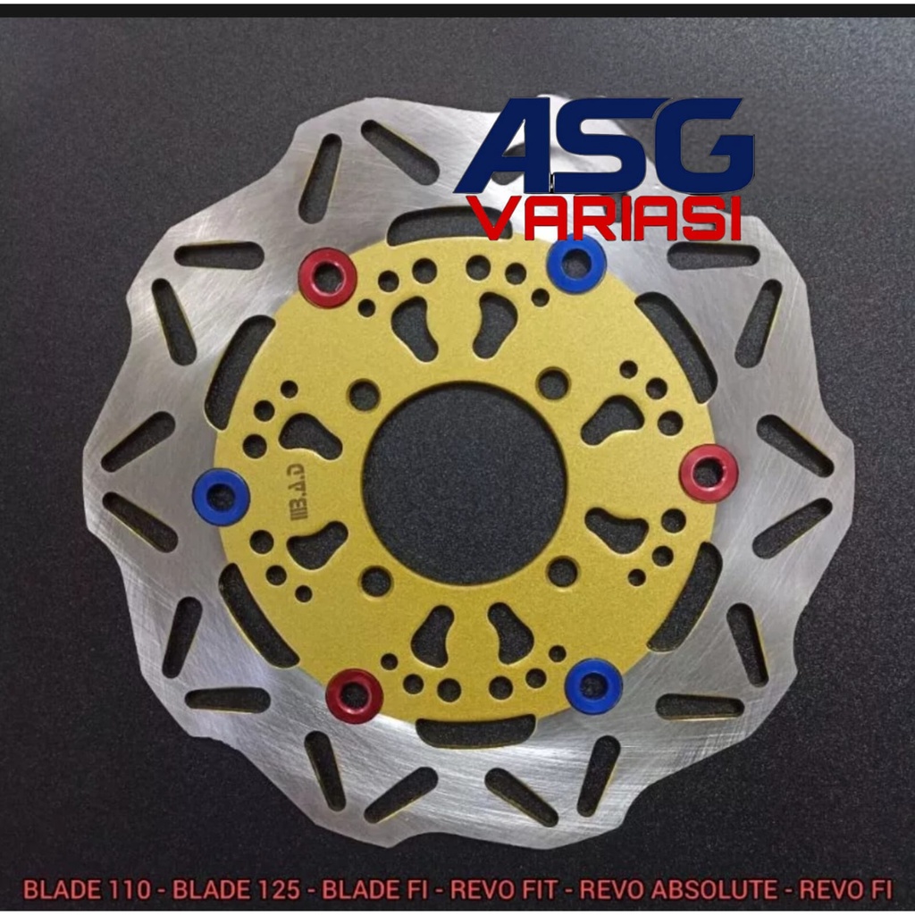 PIRINGAN CAKRAM VARIASI  DEPAN MOTOR REVO ABSOLUTE/REVO FIT/BLADE 110/BLADE 125