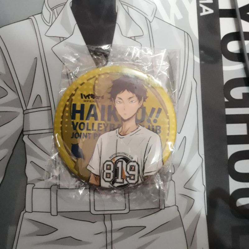 Pin Badge Akaashi Keiji dari Anime Haikyuu