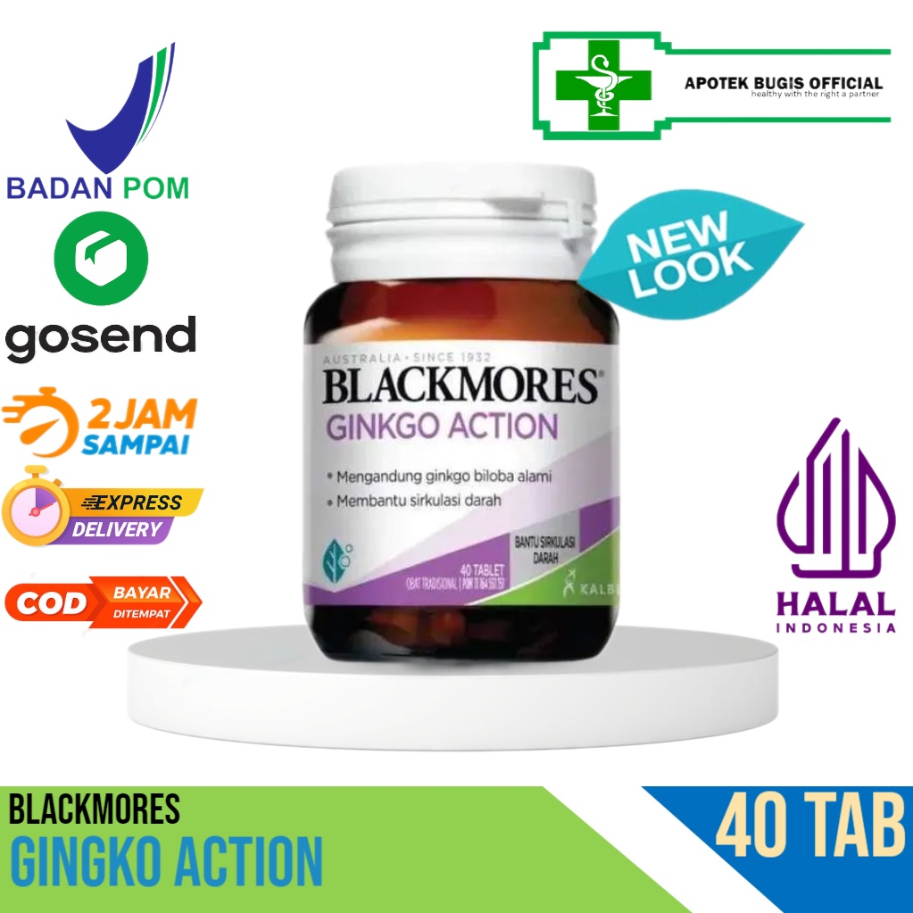 Blackmores Ginkgo Action / Ginkgo Recall 30 Tablet