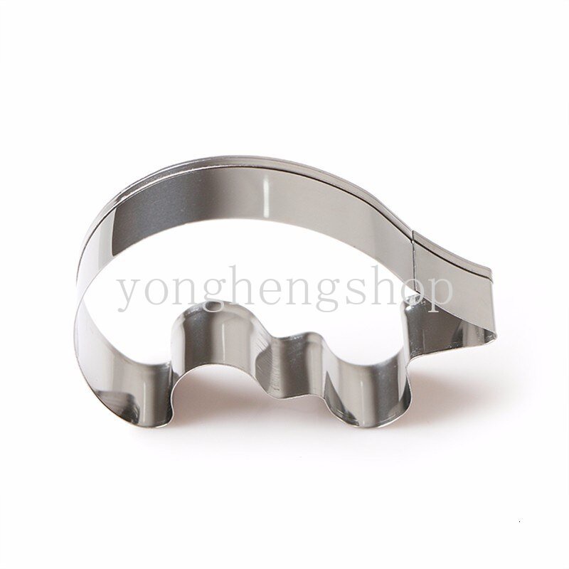 Cinta Bentuk Hati Puzzle Cookie Cutter 3D Stainless Steel Pesta Pernikahan Kue Dekorasi Alat DIY Pastry Biskuit Baking Cetakan