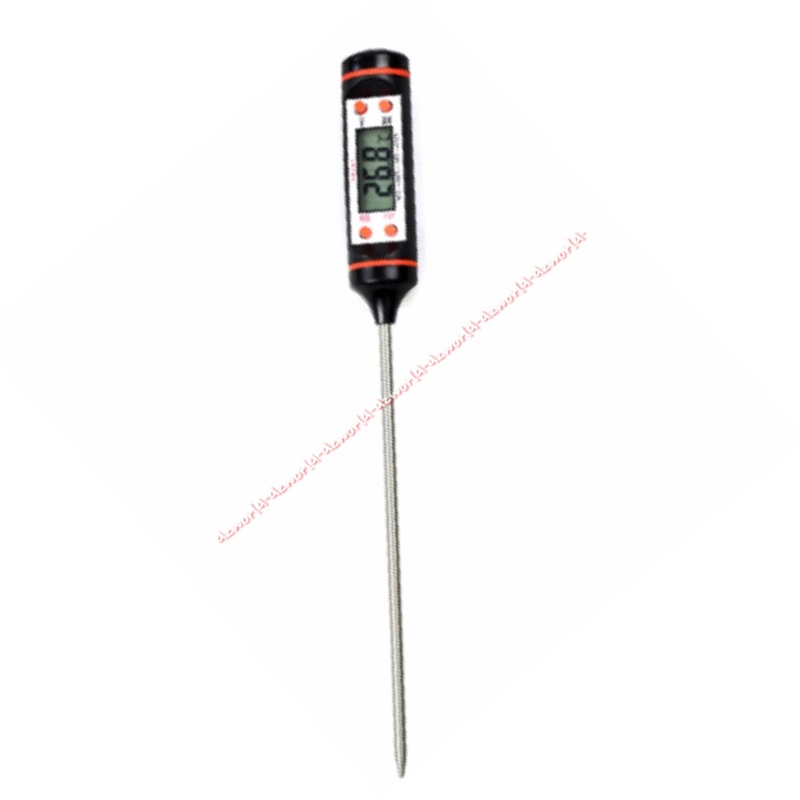 Celcio &amp; Co Alat Termometer Panggangan BBQ Alat Pengukur 22cm Alat Ukur Suhu Untuk Daging Pangang Barbeque Makanan Celcio Co Chelcio Thermometer Panjang