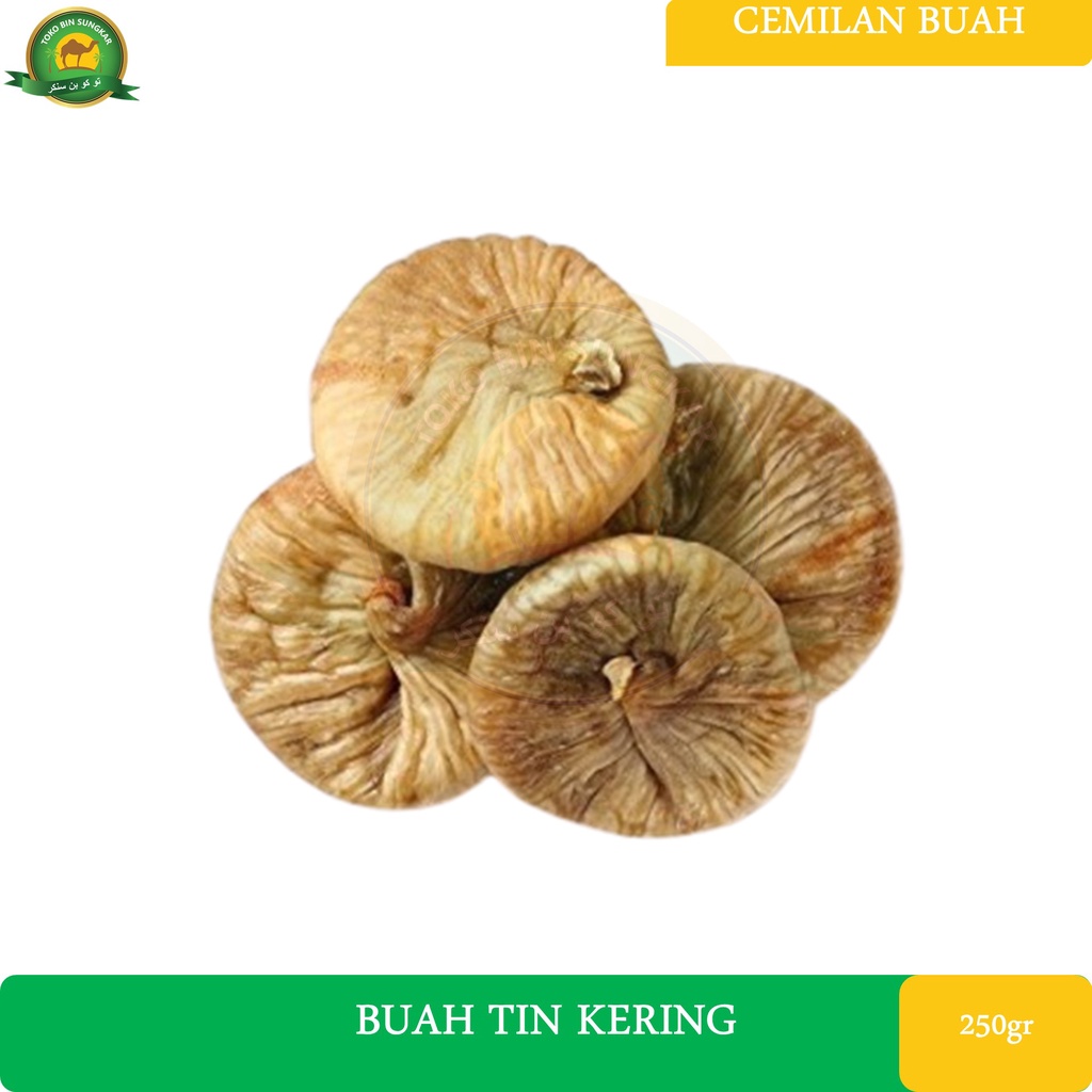 

Buah Tin Kering Dried Figs Turki Buah Ara Kering Premium kemasan 250gr