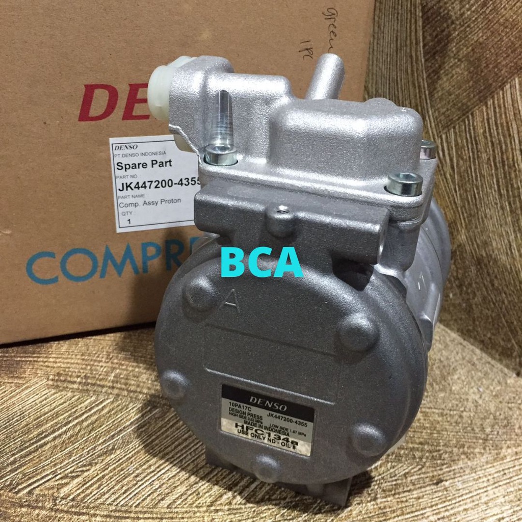 COMPRESSOR KOMPRESOR AC Mobil UNIVERSAL 10PA 17C 17A ELF HONDA ORIGINAL DENSO