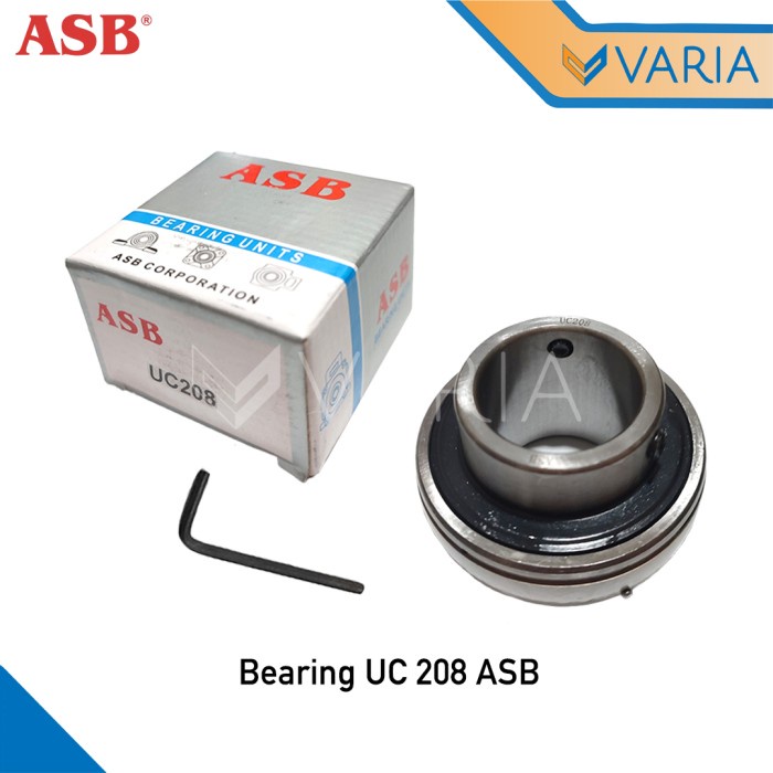 Bearing UC 208 ASB Diameter As 40 mm Laher Insert Pillow Block