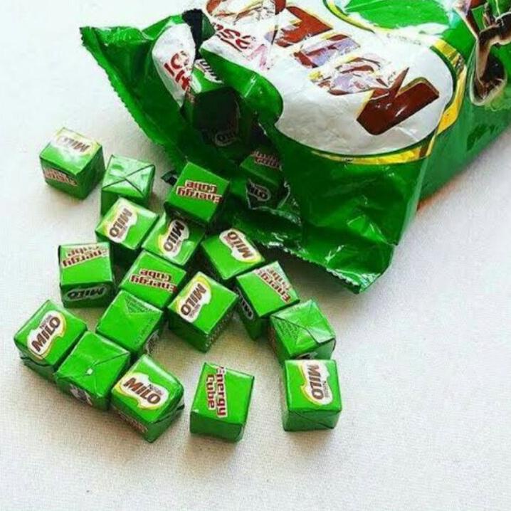 

Barang Baru Milo Cube 100 pcs / milocube / permen coklat milo RR4`
