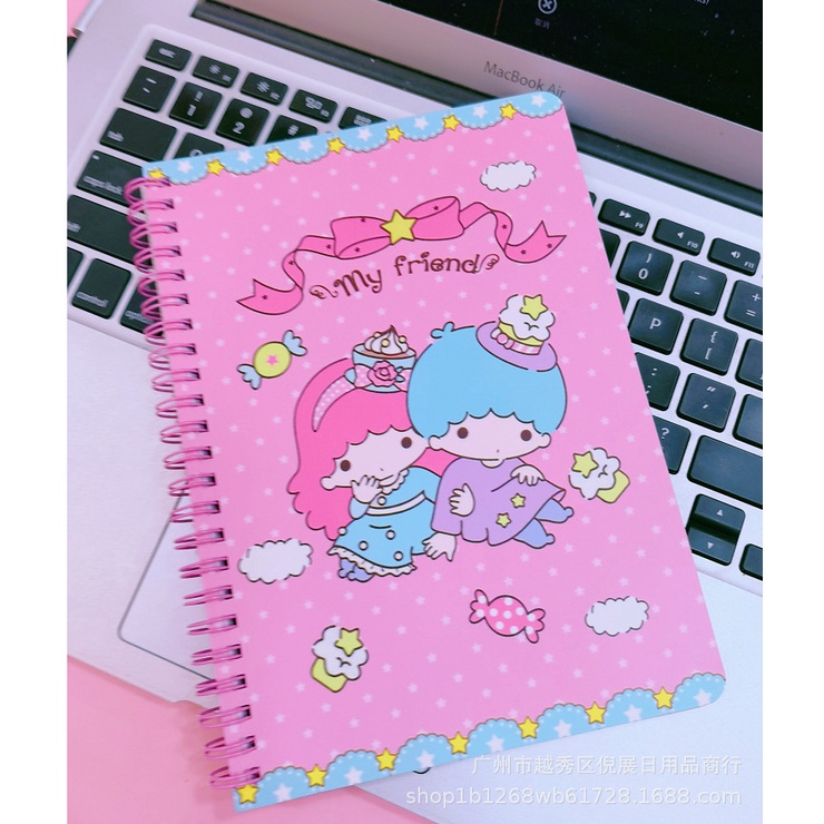 BINDER BOOK SANRIO BUKU RING KUROMI DIARY BINDER BOOK BUKU TWINS HARIAN LUCU BUKU DIARY LUCU KOREAN DIARY BOOK CINAMON RING BOOK SANRIO DIARY RING BOOK BUKU DIARI STIKER BUKU CATATAN HARIAN TWINSS  BOOKS BOKS ANAK PEREMPUAN @banyak