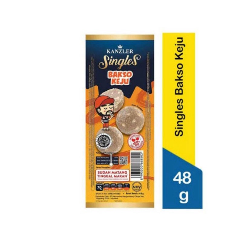 

BAKSO & SOSIS Kanzles Singles 68gr