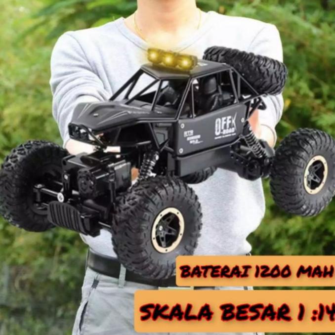 MOBIL REMOT CONTROL RC ROCK CRAWLER 4 WD SCALE 1:14 REMOT KONTROL