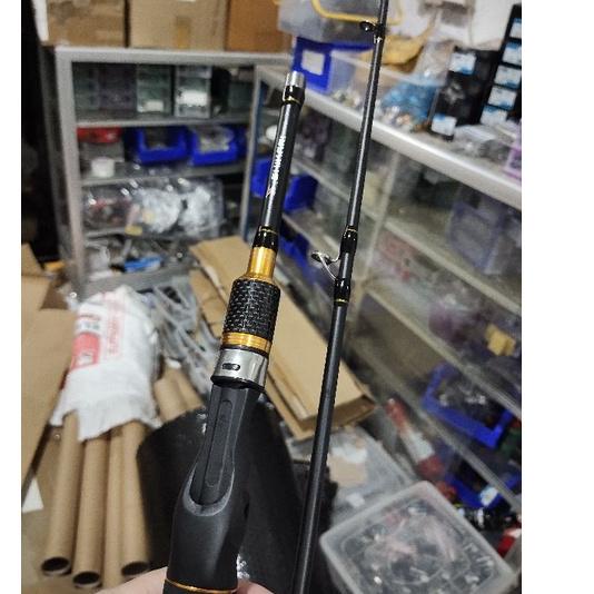 ➾❈❁ joran laut shikari ganbatte spinning overhead cm pancing jigging solid carbon Seller