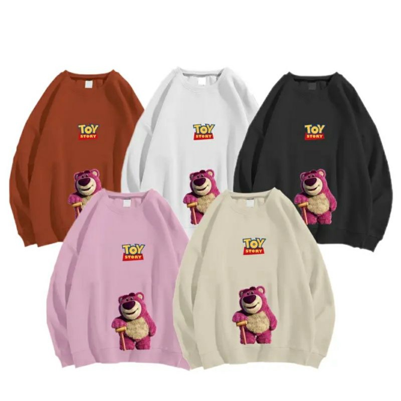 SWEATER CREWNECK LATSO LOTSO Strawberry Bear TOY STORY
