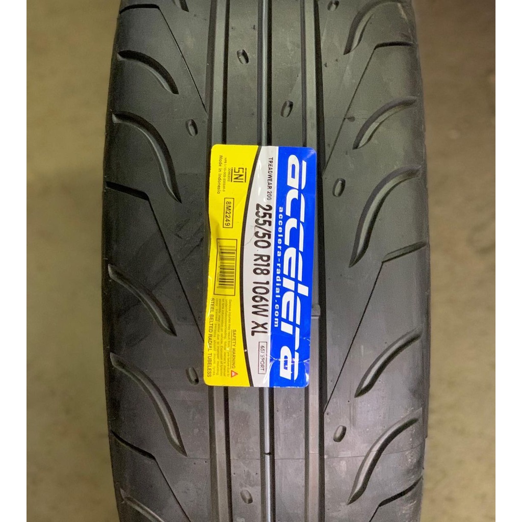 Jual Ban Mobil ukuran 255/50 R18 ACCELERA 651 SPORT TW100 ban 255 50 r18 semislick