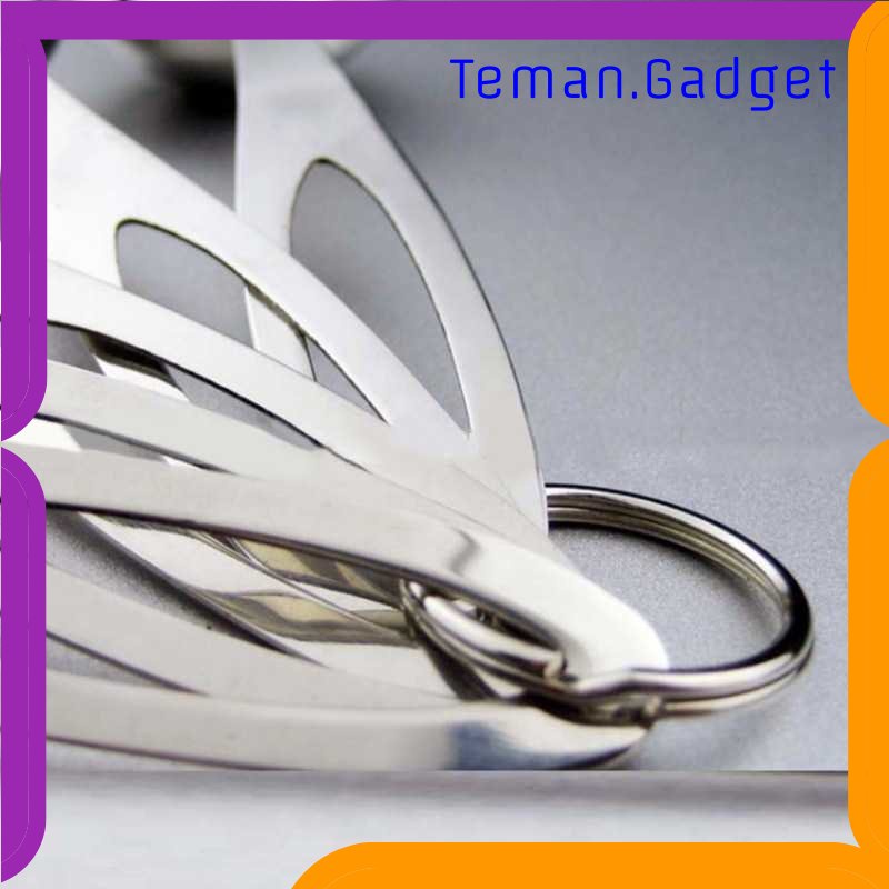 TG - DPR Friez Sendok Takar Cup Stainless Steel Measuring Spoon 5 PCS - S300