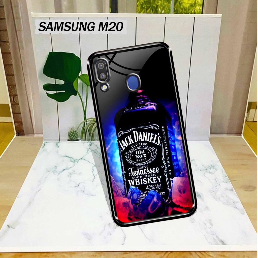 Case Hp Samsung M20 - Case Samsung M20 Terbaru Sukses Case - Case Kaca M20 - Soft Case Samsung M20 -