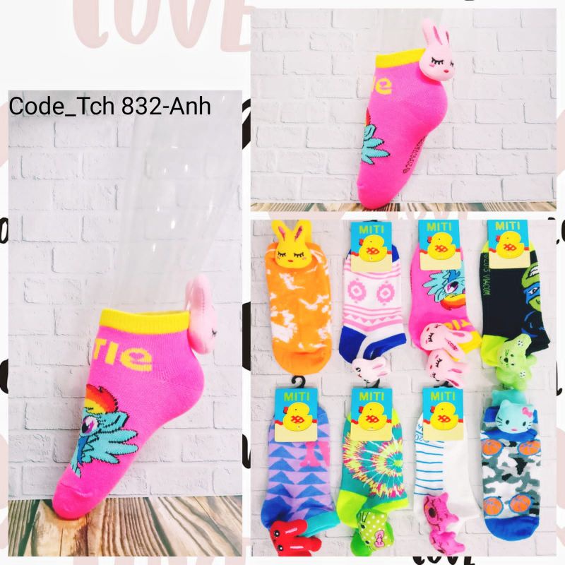 Kaos Kaki Anak Boneka Motif