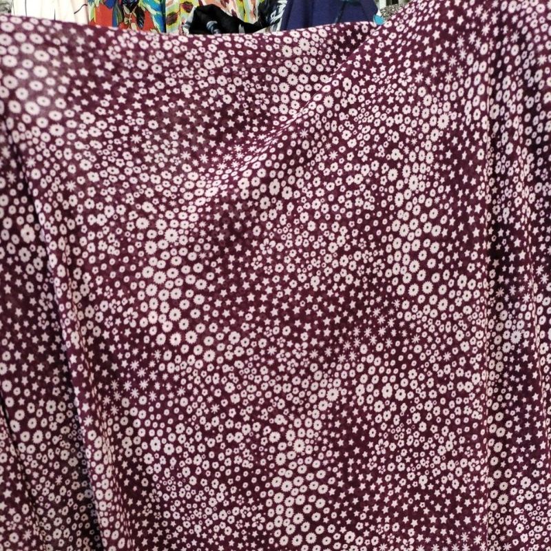 Kain Ceruty Yoryu Motif dz | bahan Ceruti yoryu | serat kulit jagung
