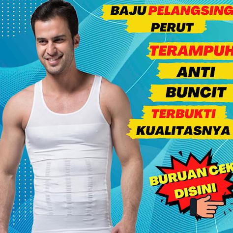 Korset Alat Pelangsing Pengecil Perut Buncit Badan Tubuh Pria Ampuh