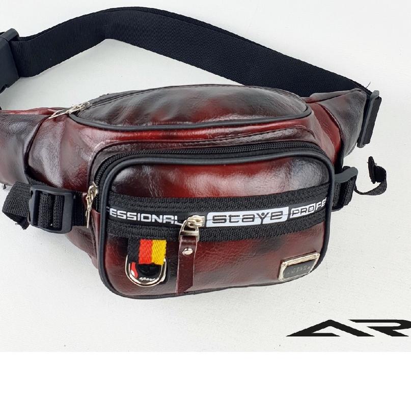 ~~► Tas Selempang Pria Waistbag POLO AMSTAR Original