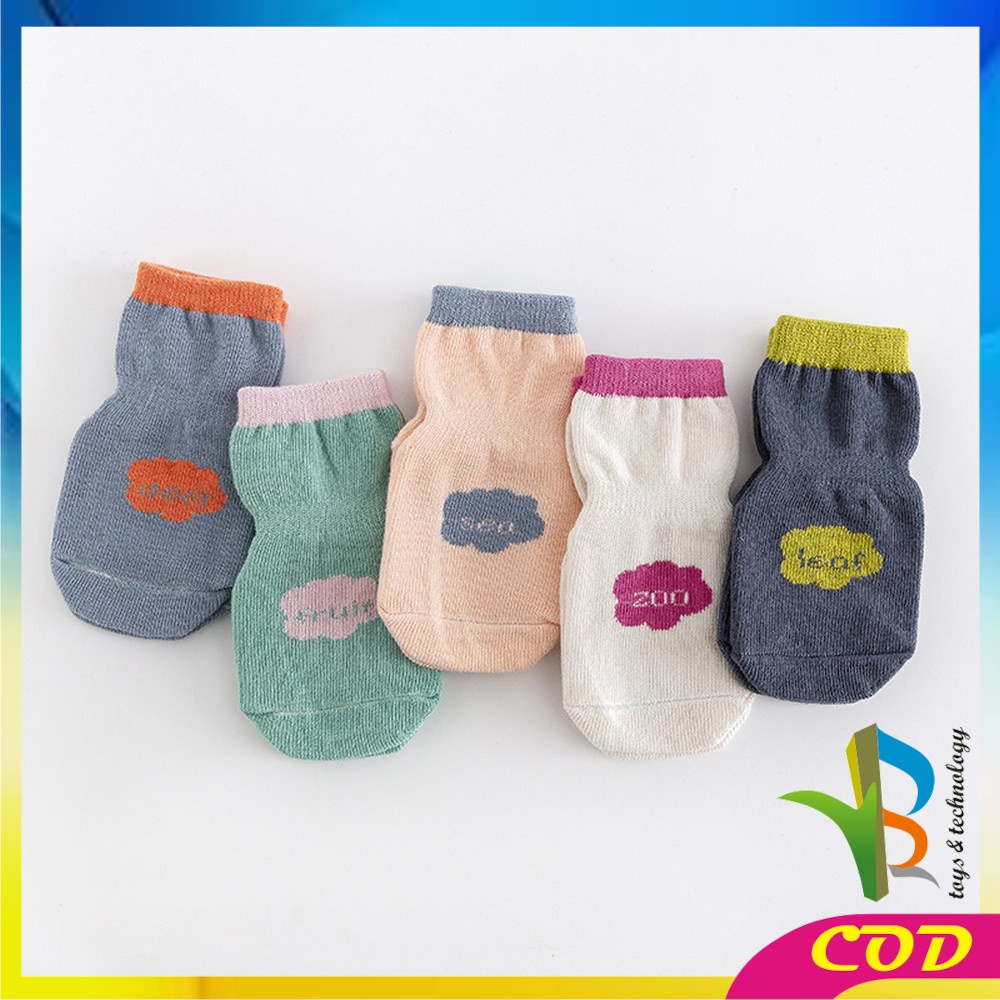 RB-P217 Kaos Kaki Anak Bayi AntiSlip Unisex Motif Animal / Baby Newborn Socks Anti Slip / Kaus Kaki Karakter Kartun Import