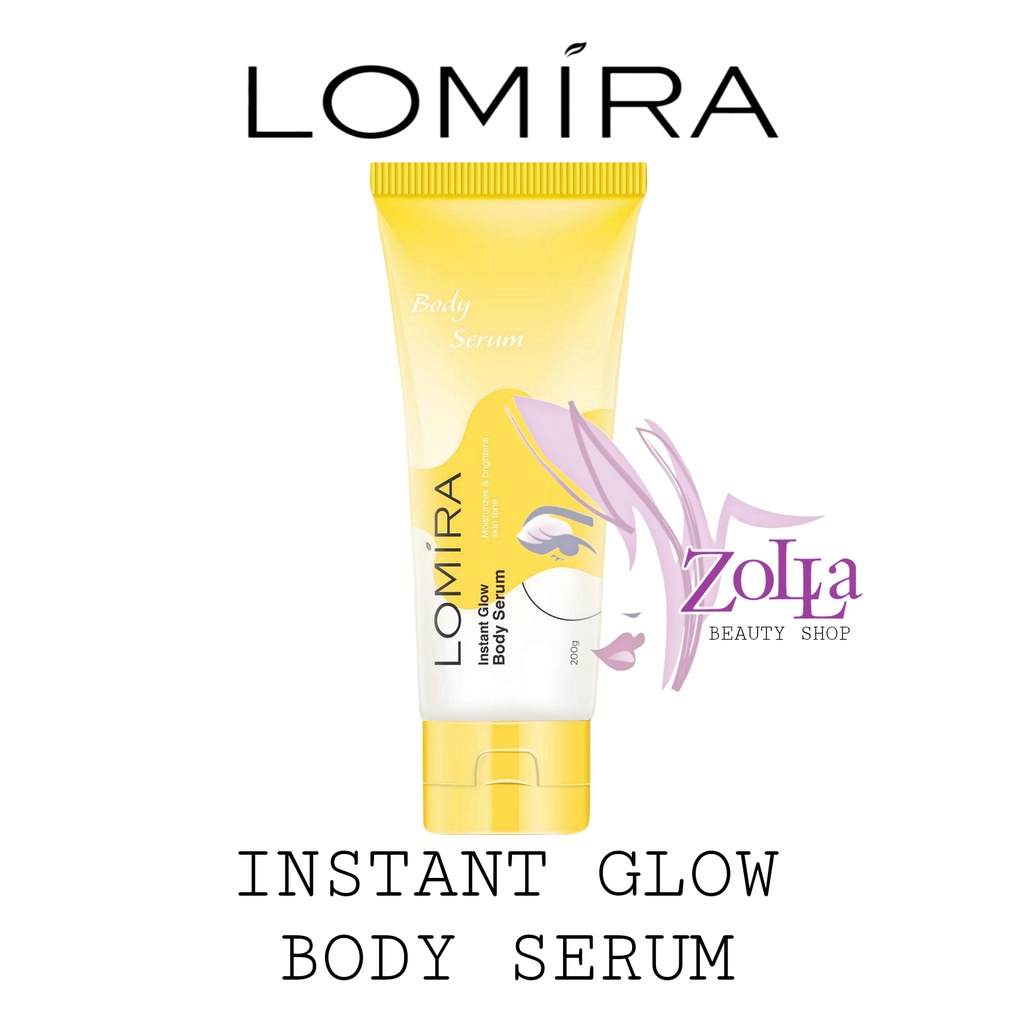 LOMIRA INSTANT GLOW BODY SERUM - BPOM - SERUM TUBUH LOMIRA MURAH
