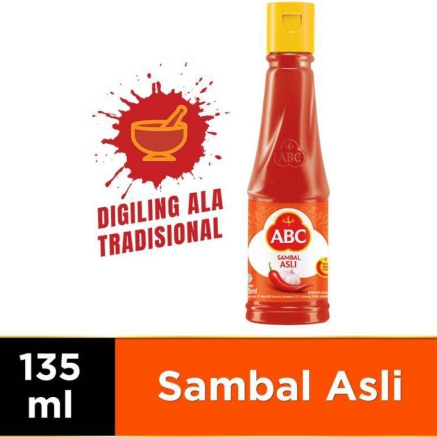 

Saus Sambal Asli ABC 135ml - 1 Botol