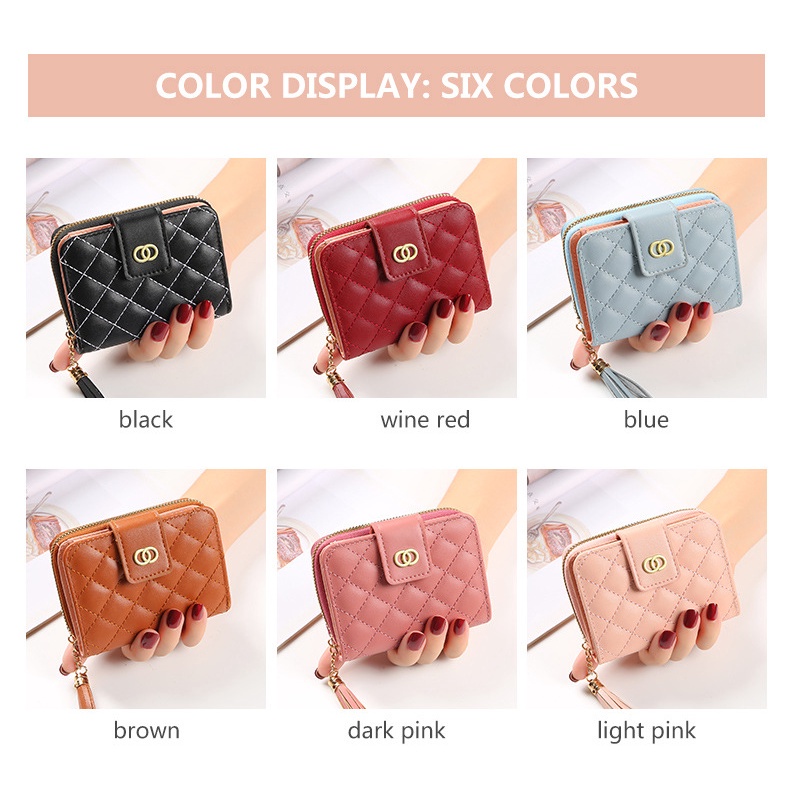 PX 672  Kualitas Premium Dompet Lipat -  Dompet Wanita Import Murah