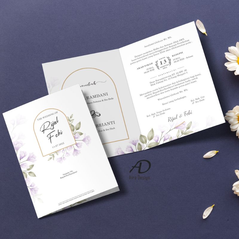 undangan digital online foto custom desain