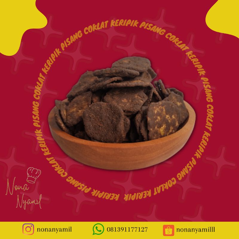 Jual Keripik Pisang Original Keripik Pisang Coklat Asli Keripik Pisang