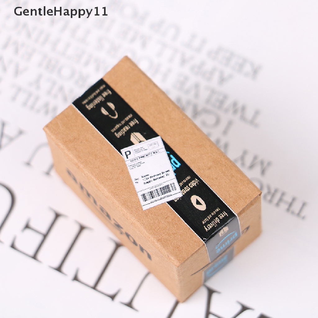 GentleHappy 1:12 Dollhouse miniture Express box Gift Box Furniture Toys Accessories id