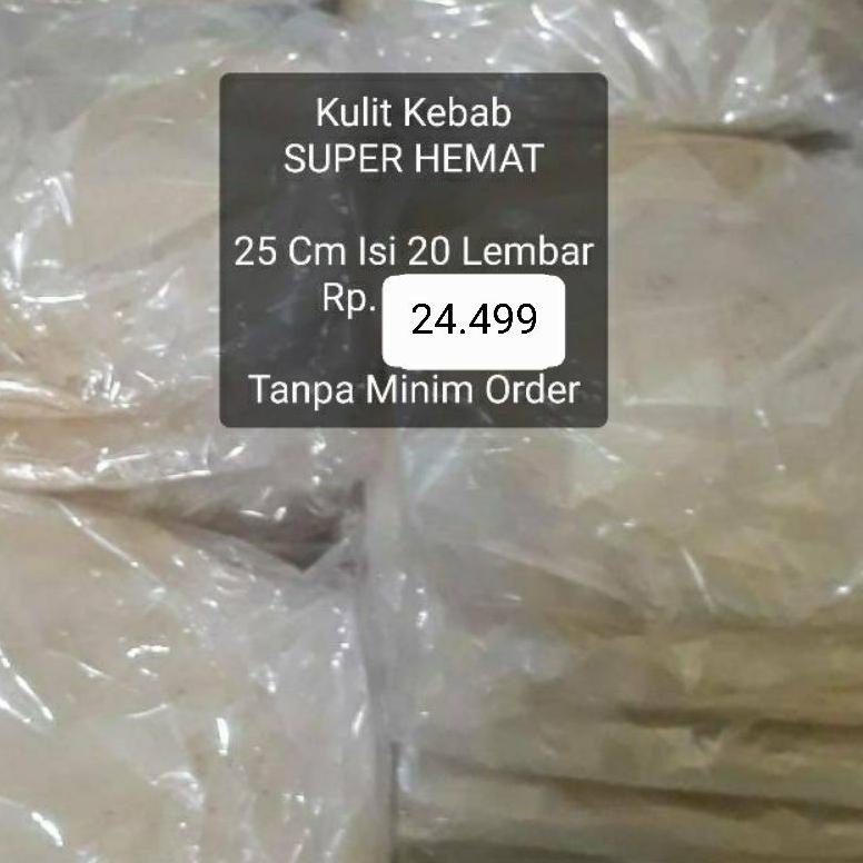 

ヤ Kulit Kebab Harga Super Hemat 25 Cm Isi 20 Lembar Tortila Enak Tortilla Top ♞