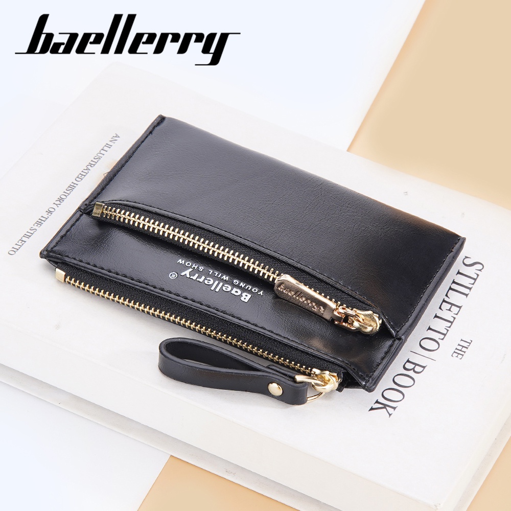 BAELLERRY N3237 Dompet Kartu Wanita Bahan Kulit PU Leather Premium WATCHKITE WKOS