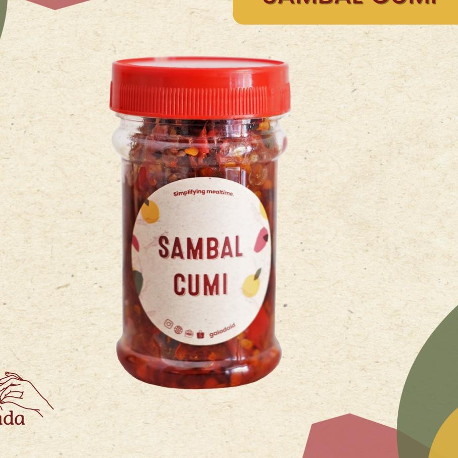 

✨12.12✨ Sambal Cumi Galada buruan
